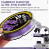 ZUKIBO ZISANG Japan 8 Strands Braided Fishing Line Smooth Multifilament PE Wire High Quality Super Durable Fishing Line pesca - Image 4