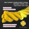 ZUKIBO 4 Strands Braided PE 100M 300M 500M 1000M Durbable Fishing Lines Japan Smooth Multifilament Line Carp Fly Fishing Wire - Image 2