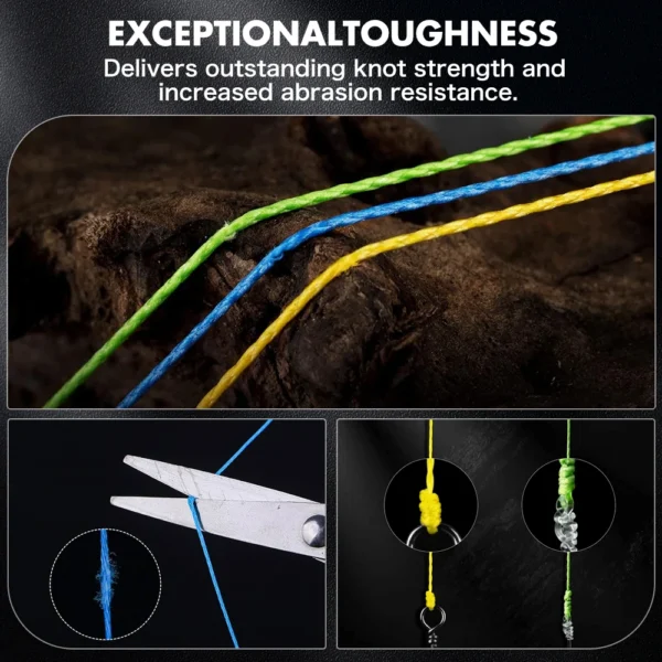 ZUKIBO 4 Strands Braided PE 100M 300M 500M 1000M Durbable Fishing Lines Japan Smooth Multifilament Line Carp Fly Fishing Wire - Image 4
