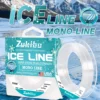 ZUKIBO 100M Ice Mono Line Japan High Performance Fishing Line Super Sensitive and Strong Tensile Strength Low Memory Nylon Line